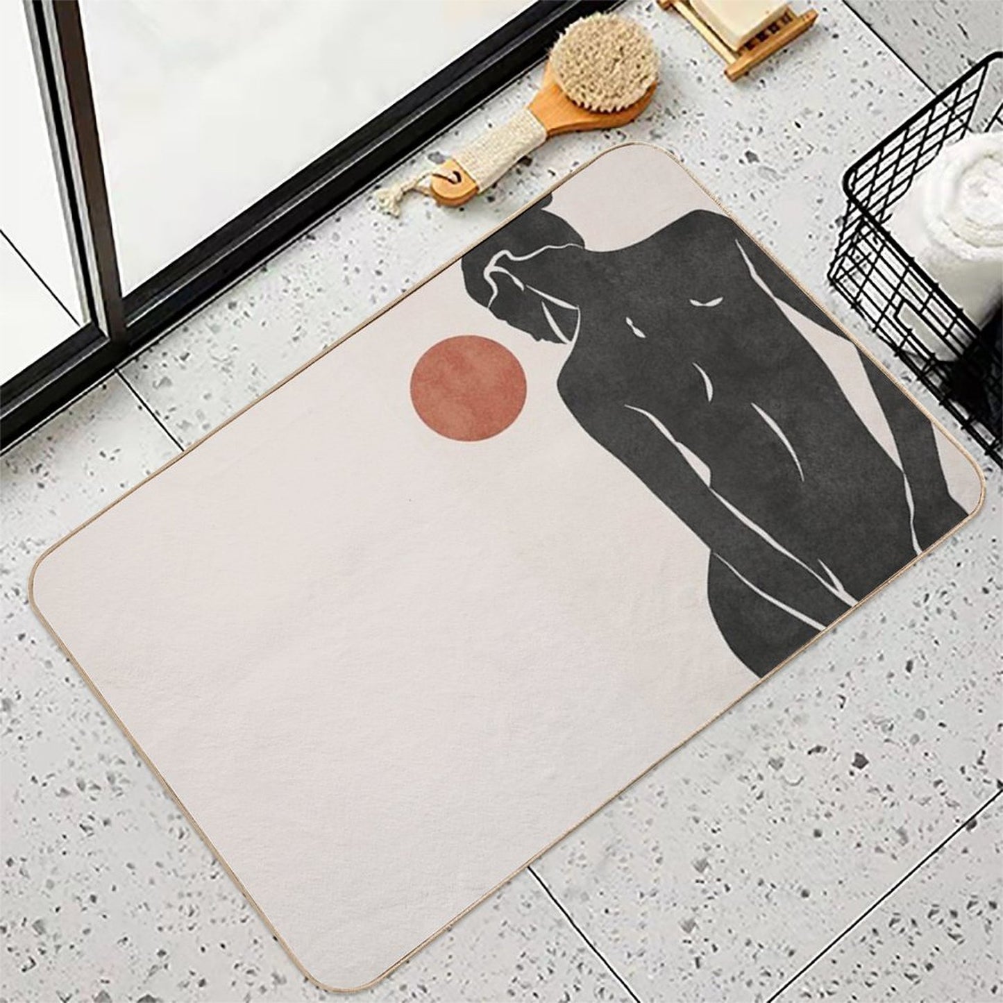 Erotic Art  Odorless Bath Mat