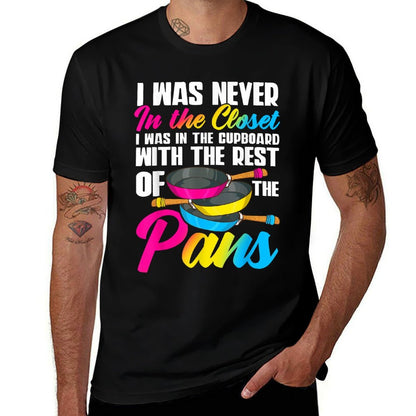 Pans Pansexual Pride  High-quality Stitching T-Shirt