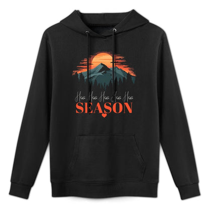 Hoa Hoa Hoa Hoa Hoa Cozy Season Twilight Lover Pine Forest Shrink-Resistant Hoodie