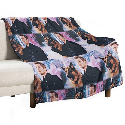 Hudson And Rex Compact Throw Blanket