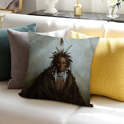 Crow Soft Shrink-Resistant Throw Pillow