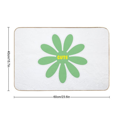 Cute Flower  Slip-Resistant Bath Mat