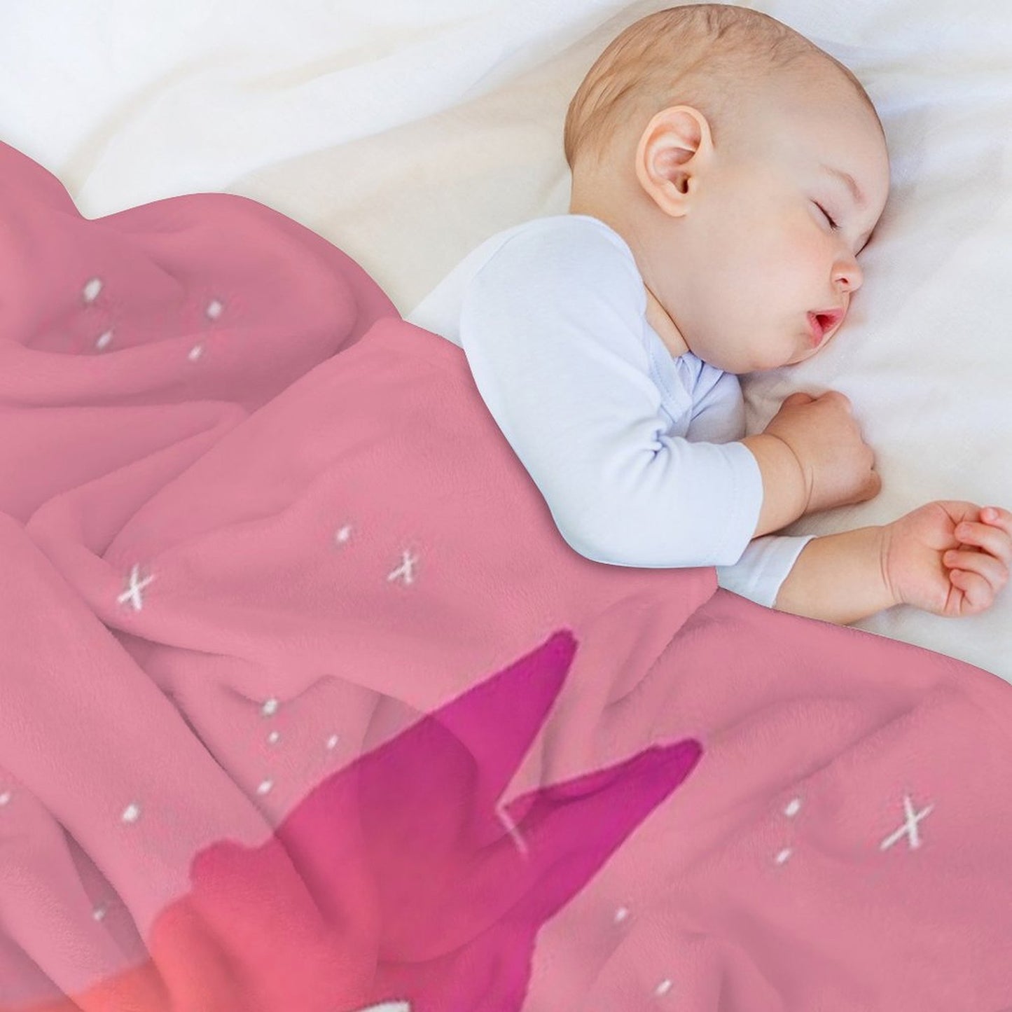The World Wouldn't Be Right Without You Snowy Sunset Fox Gift-ready Throw Blanket