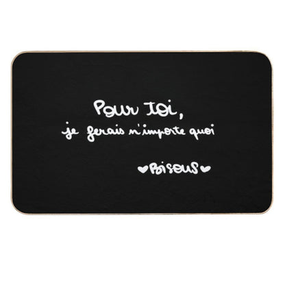 For You I Would Do Anything Kisses  High-Traffic Bath Mat