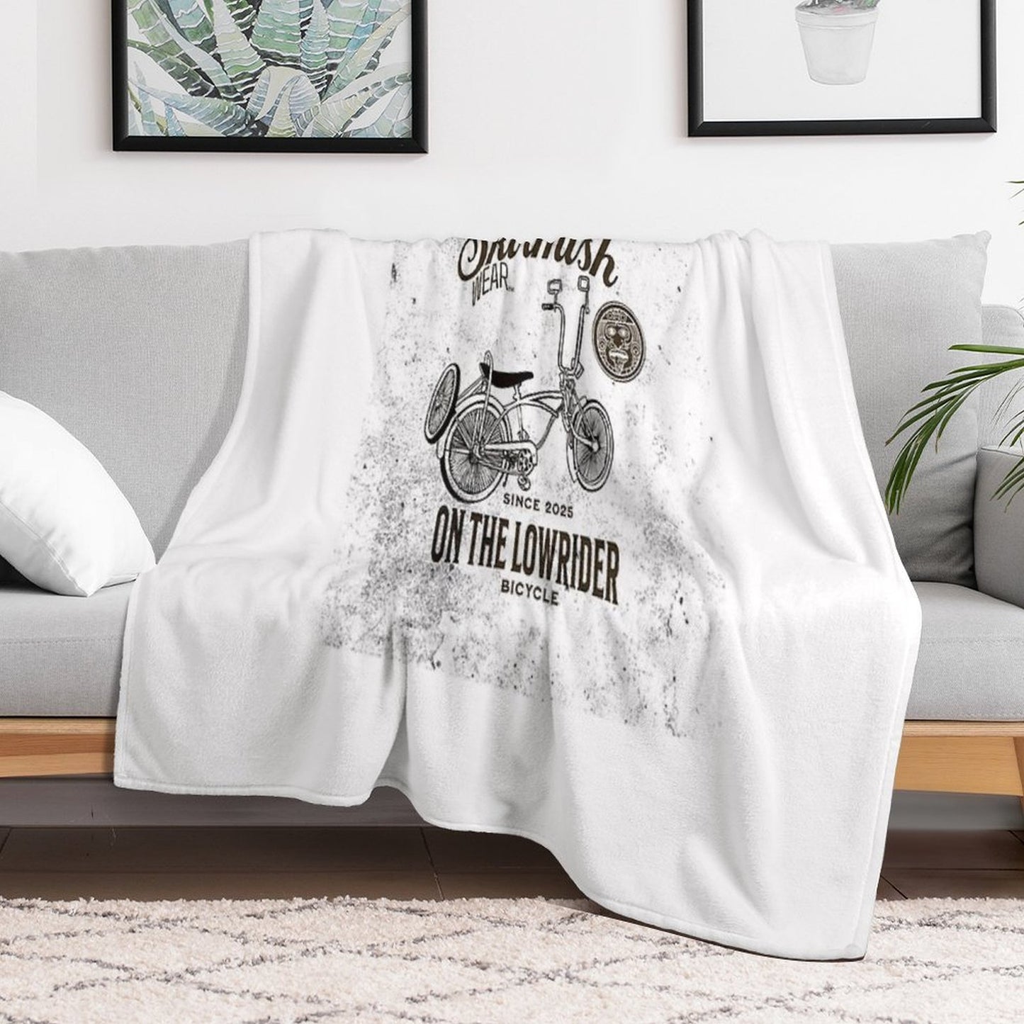 Calexico San Diego, Urban, Chicano, Latino, Hispanic, Mexican, Indigenous, Native, Orgullo, Quetzalcoatl, Aztec, Mayan, Chicano Easy Care Throw Blanket