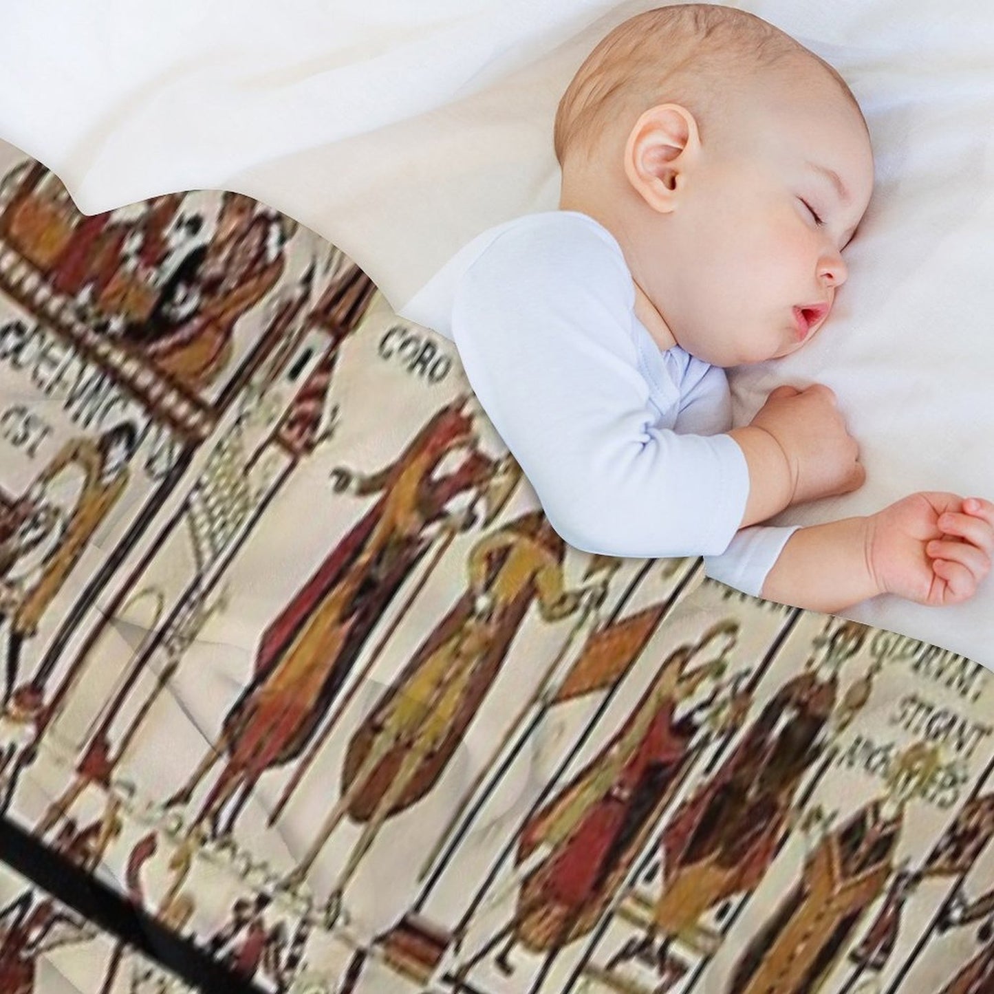 Tapisserie Bayeux - The Bayeux Tapestry Quick-dry Throw Blanket
