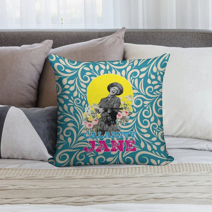 Calamity Jane, Film, 50s Soft Fade-Resistant Throw Pillow