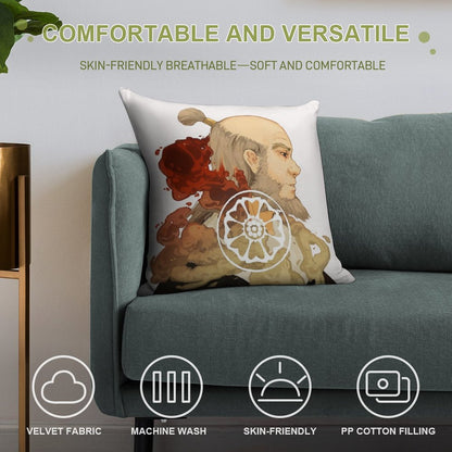 Iroh Soft Durable Construction Throw Pillow