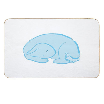 Sleeping Bunny  Fade-Resistant Bath Mat