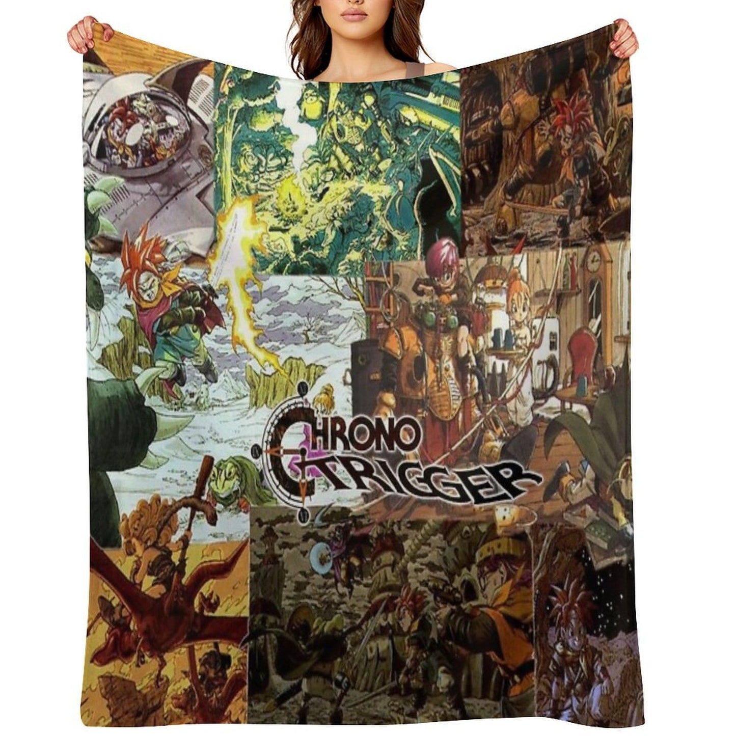 Chrono Trigger Quick-dry Throw Blanket
