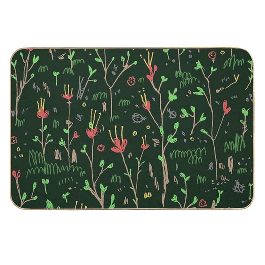 Woodland Floor  Rapid-Drying Bath Mat
