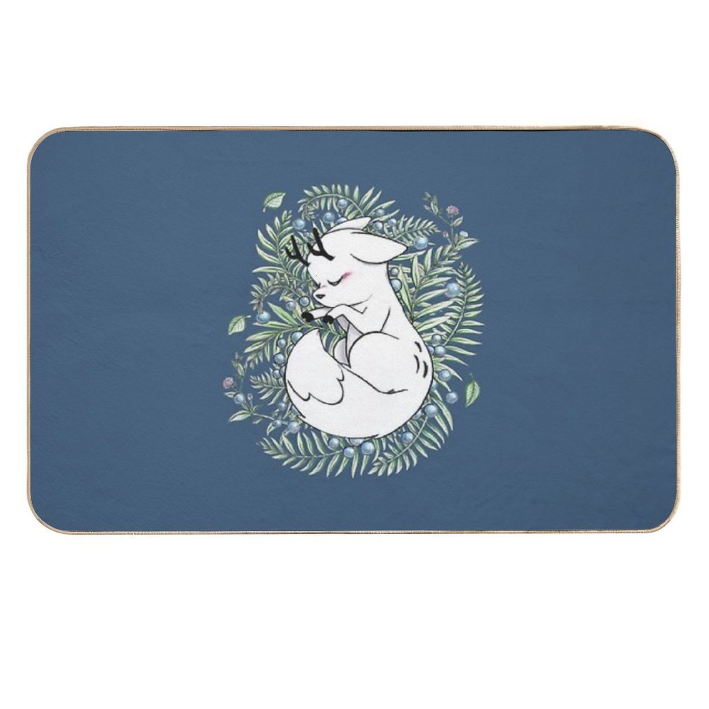 Deer Fox Durable Bath Mat