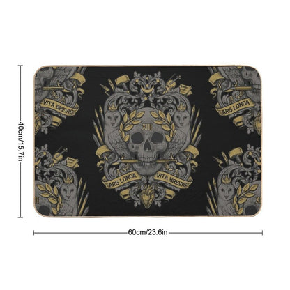 ARS LONGA, VITA BREVIS  High-Traffic Bath Mat