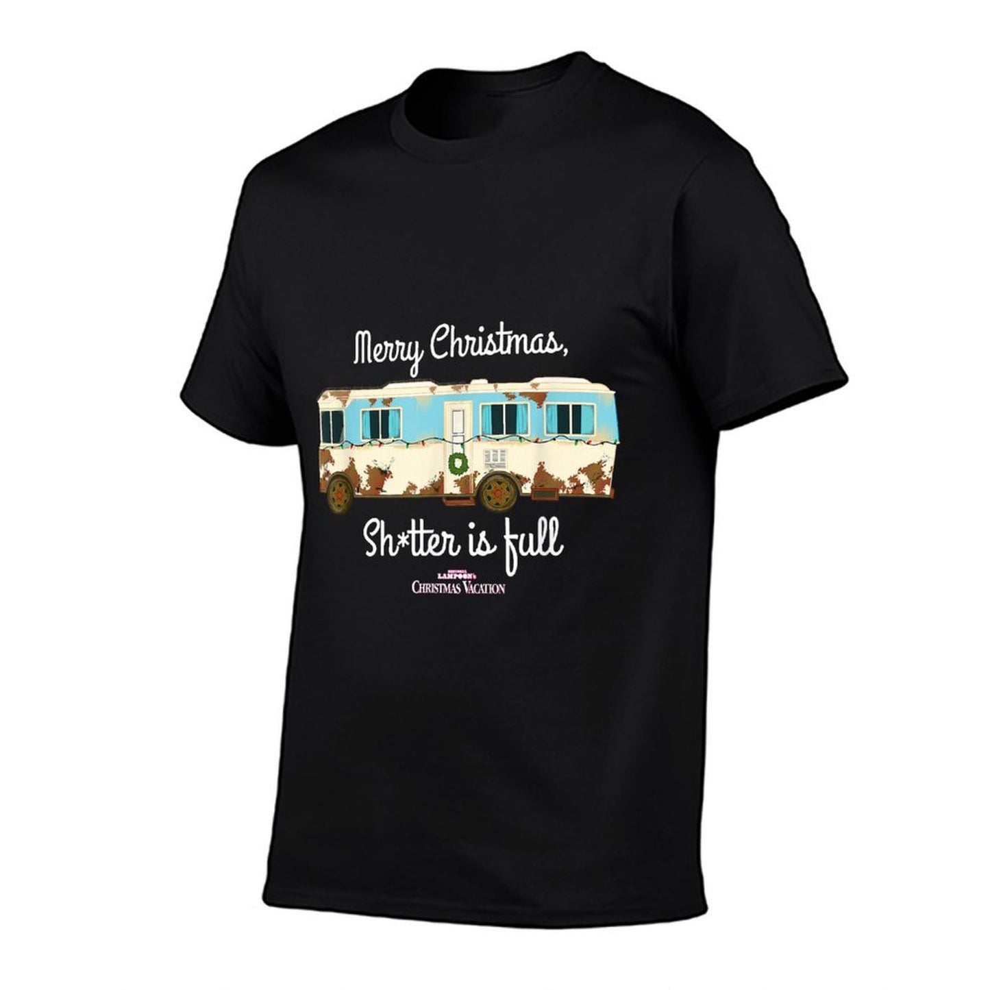 Christmas Vacation Full RV Cousin Eddie Holiday Movie  Wrinkle-resistant T-Shirt