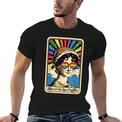 More Pride Less Prejudice LGBT Rights Tarot Card  Soft T-Shirt