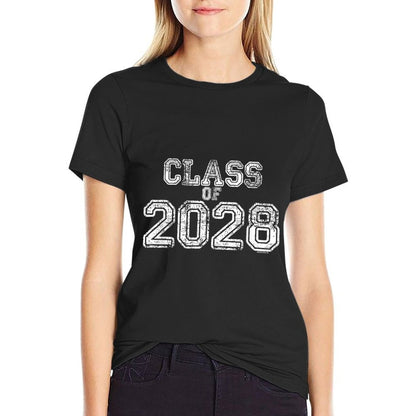 Class Of 2028 Senior 2028 Graduation Gift Him Her  Classic T-Shirt