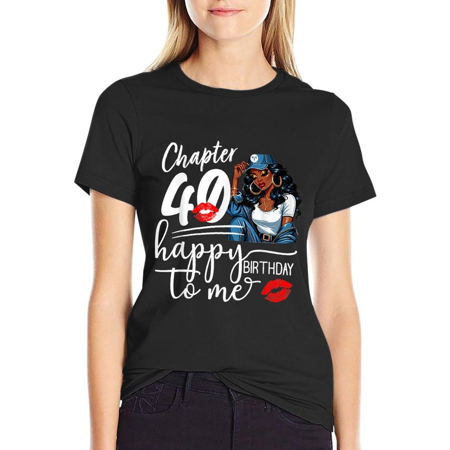 Chapter 40 Years Old 40th Happy Birthday to Me for Women 40  Versatile T-Shirt