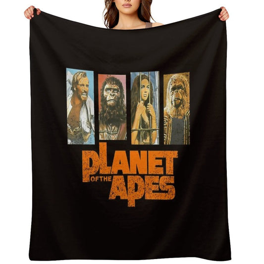 Film  - Planet Of The Apes Eco-conscious Throw Blanket