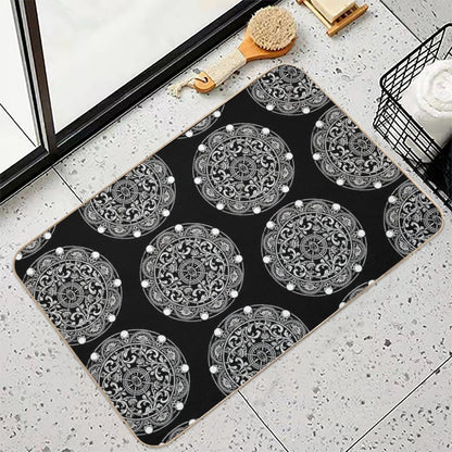 EP.  HYPNOTICSKULL III  Dirt-Trapping Bath Mat