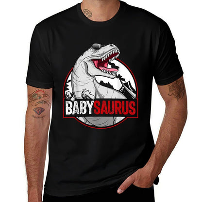 Babysaurus T-Rex Matching Family Dinosaur Baby Saurus  Soft T-Shirt