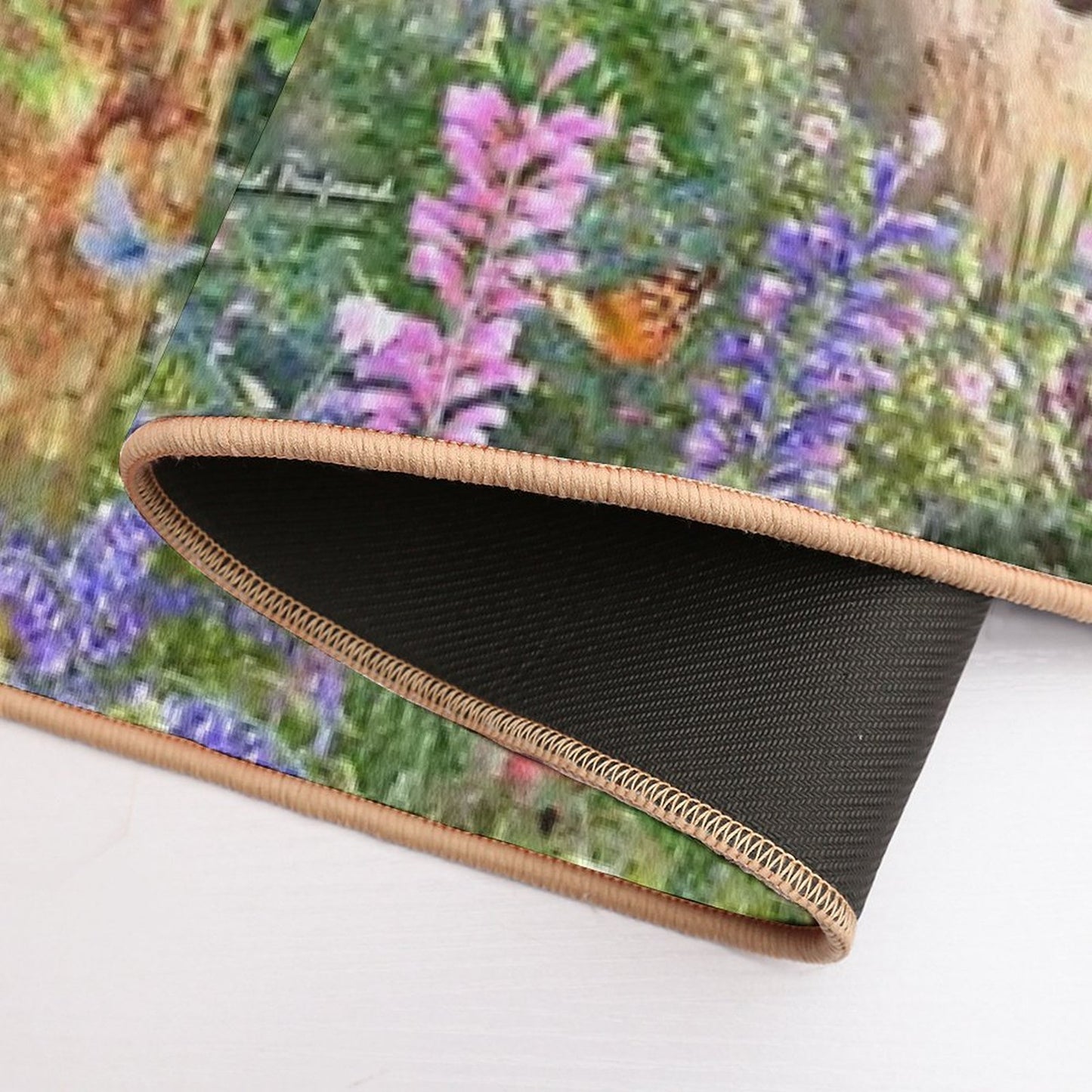 Unicorn Enchanted Forest  Slip-Resistant Bath Mat