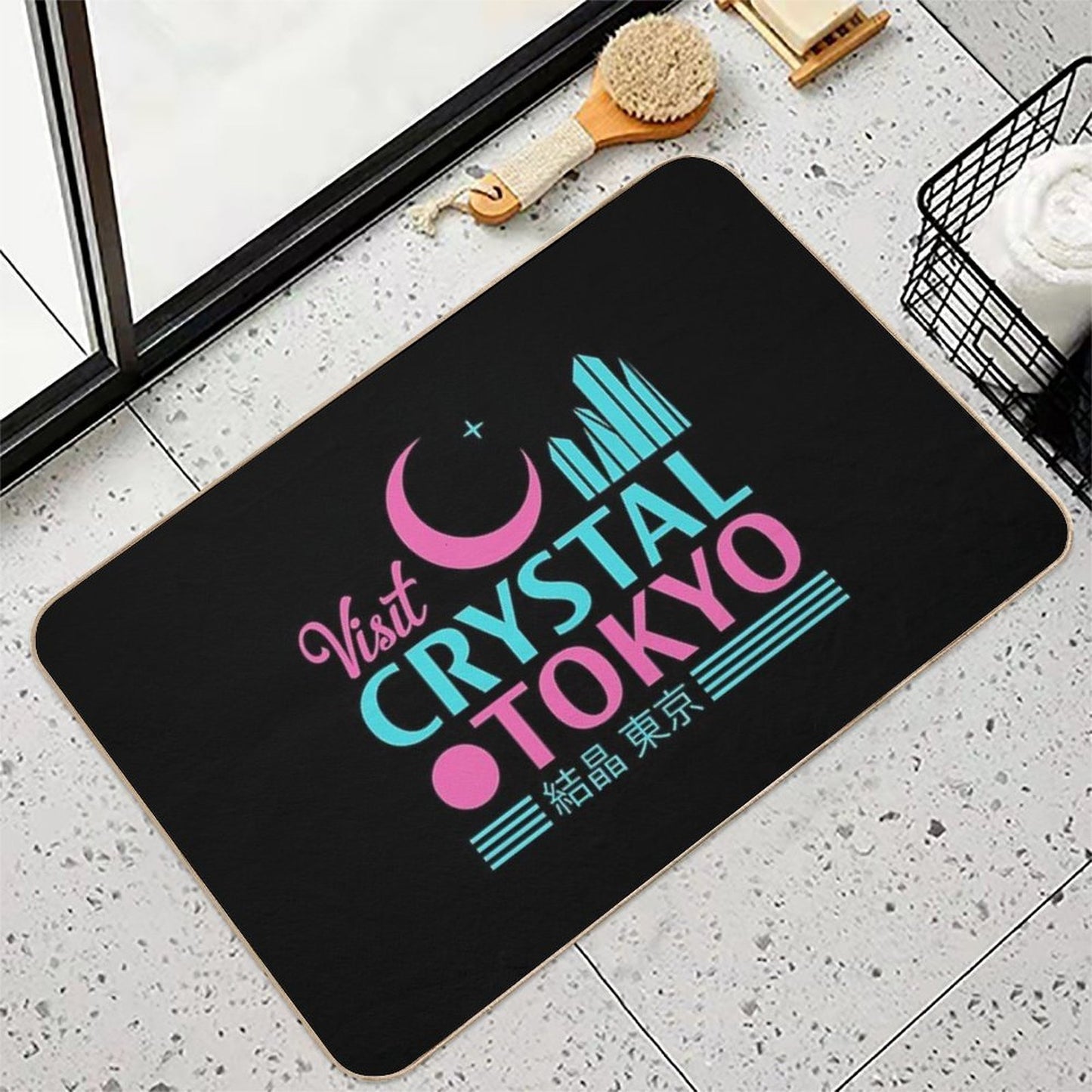 Crystal Tokyo  Pet-Safe Bath Mat