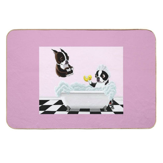 Boston Bath Time  High-Traffic Bath Mat