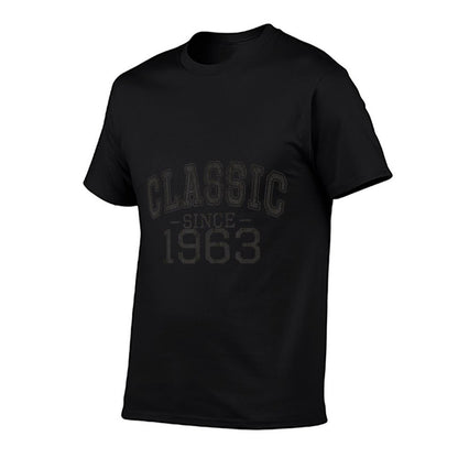 Classic Since 1963 Vintage Style Born in 1963 Birthday Gift  Eco-friendly Material T-Shirt