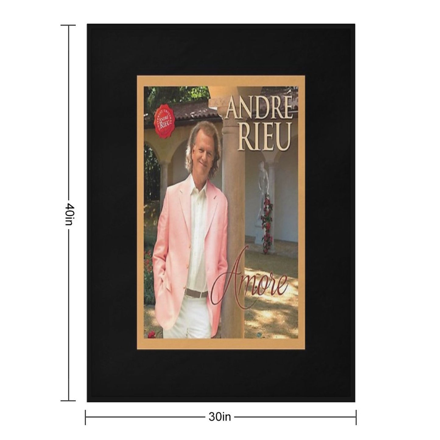 Amore Gift-ready Throw Blanket