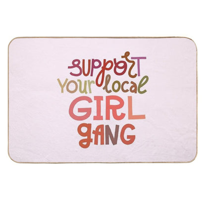Girl Gang  Anti-Trip Bath Mat