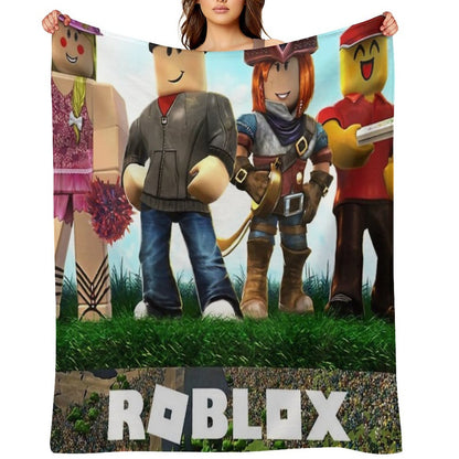 Build Up Plush Throw Blanket