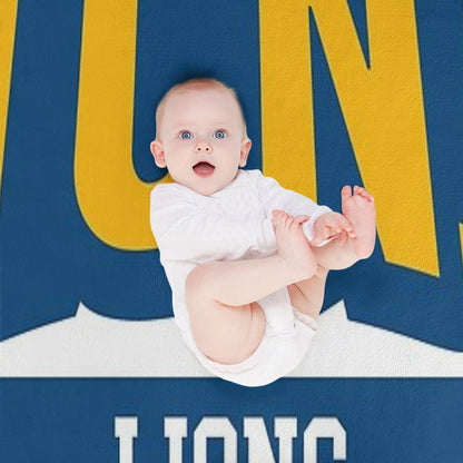 TCNJ Lions Collegiate Arch Comfort Throw Blanket