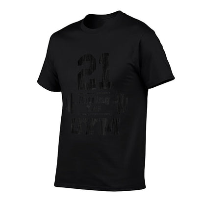 21 HITTING THE GYM Fun 21st Birthday  Eco-friendly Material T-Shirt