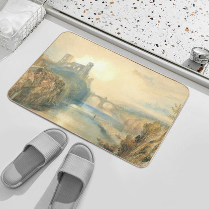 Joseph Mallord William Turner Barnard Castle  Odorless Bath Mat