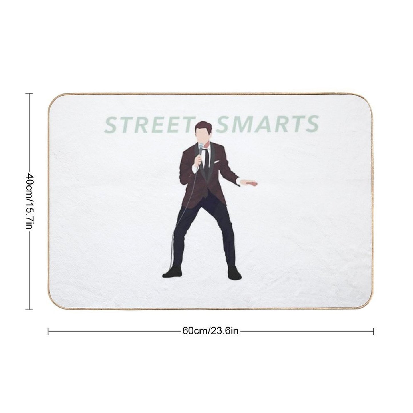 Street Smarts!  High-Traffic Bath Mat