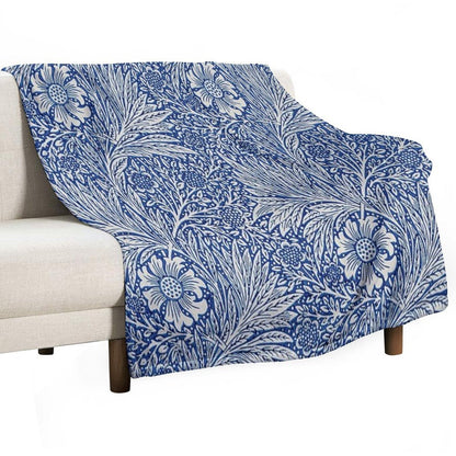 Marigold - William Morris Velvety-soft Throw Blanket