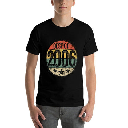 Best Of 2006 19th Birthday Gifts For Men Women 19 Year Old Comfortable T-Shirt