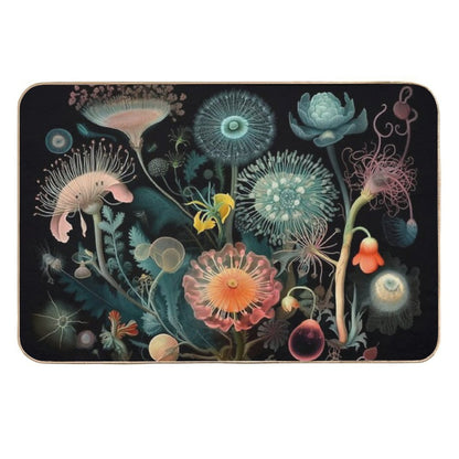 A.I. Gardens  Sampling Masters  Ernst Haeckel + James McNeill Whistler  Slip-Resistant Bath Mat