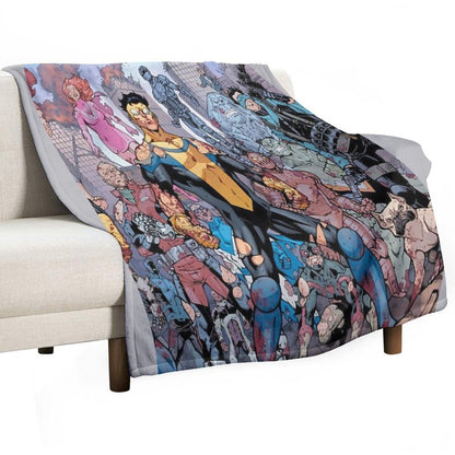 Invincible Shrink-resistant Throw Blanket