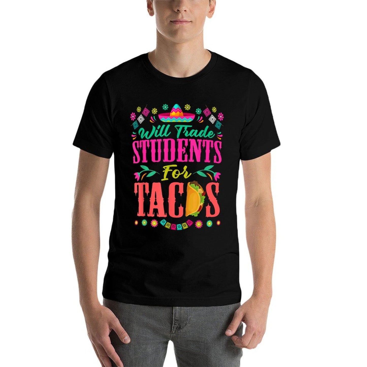 Will Trade Students For Tacos Teacher Cinco De Mayo Women  Breathable T-Shirt