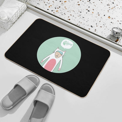 The Cat Costume  Versatile Bath Mat