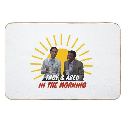 Troy And Abed in The Morning  Versatile Bath Mat