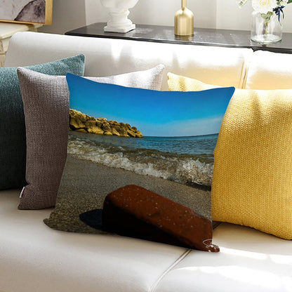 Bricked Soft Warmth Comfort Throw Pillow
