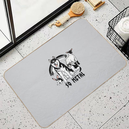 Metal Animals  Anti-Trip Bath Mat