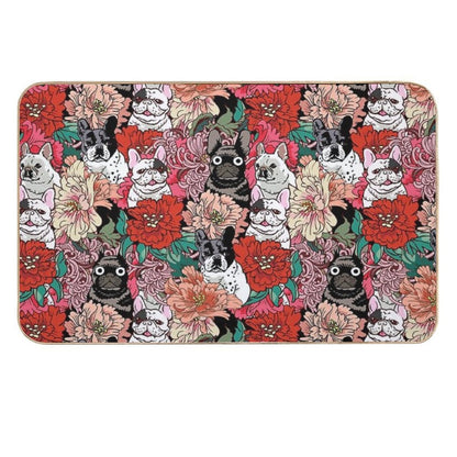 Because French Bulldog  Non-Slip Bath Mat