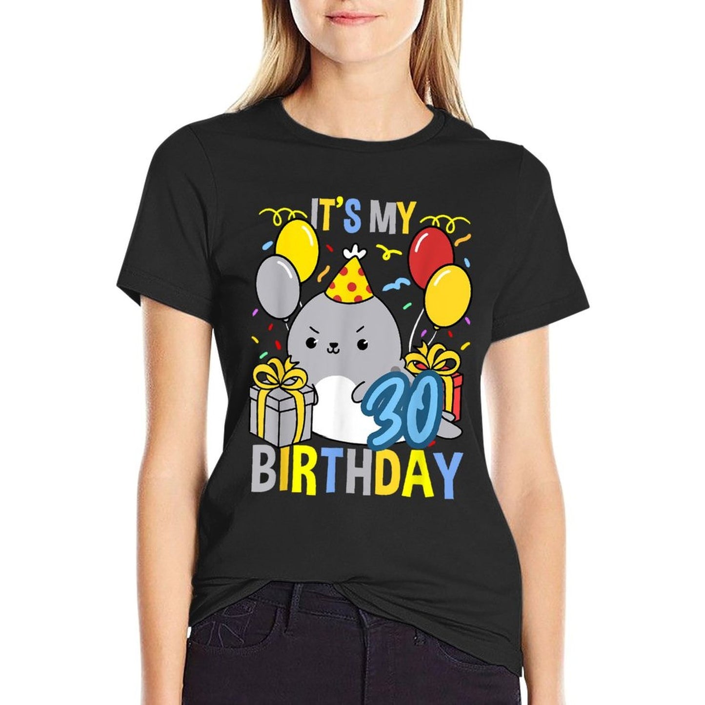 Its My 30th Birthday Seal  Affordable Price T-Shirt