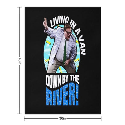Chris Farley - Matt Foley Nostalgia Graphic Versatility Throw Blanket