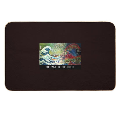 The Wave Of The Future  Easy Maintenance Bath Mat