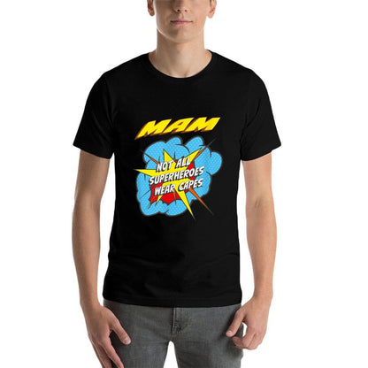 Mam Funny Superhero Family  Versatile T-Shirt