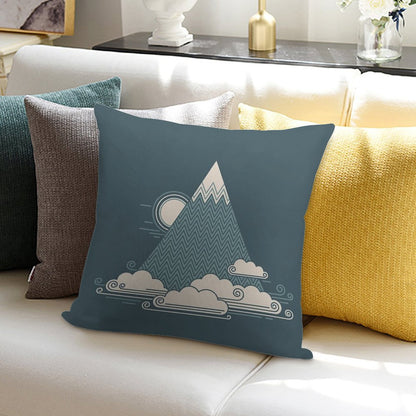 Cloud Mountain Soft Durable Construction Throw Pillow